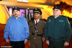 Acto de graduación de la Academia Militar del Ejército de Nicaragua