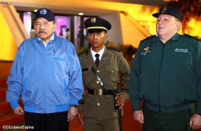 Acto de graduación de la Academia Militar del Ejército de Nicaragua