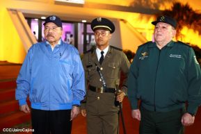 Acto de graduación de la Academia Militar del Ejército de Nicaragua