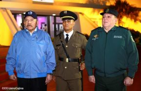 Acto de graduación de la Academia Militar del Ejército de Nicaragua