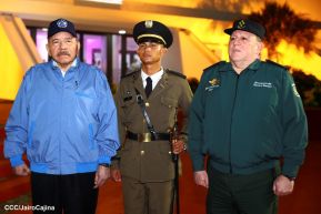Acto de graduación de la Academia Militar del Ejército de Nicaragua