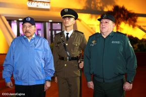 Acto de graduación de la Academia Militar del Ejército de Nicaragua