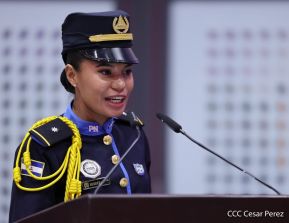 XXVI Promoción de Cadetes de la Universidad de Ciencias Policiales "Leonel Rugama"