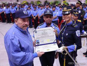 XXVI Promoción de Cadetes de la Universidad de Ciencias Policiales "Leonel Rugama"