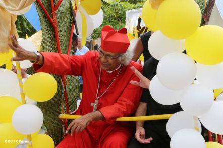 San Rafael del Sur concluye sus fiestas patronales con alegre visita del Cardenal Leopoldo Brenes
