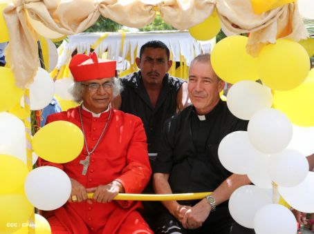 San Rafael del Sur concluye sus fiestas patronales con alegre visita del Cardenal Leopoldo Brenes