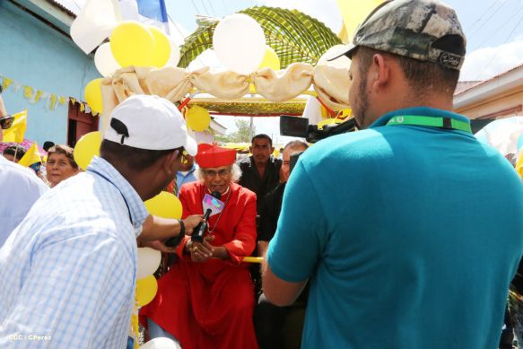 San Rafael del Sur concluye sus fiestas patronales con alegre visita del Cardenal Leopoldo Brenes