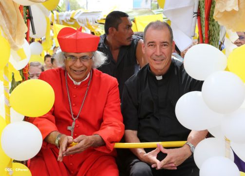 San Rafael del Sur concluye sus fiestas patronales con alegre visita del Cardenal Leopoldo Brenes