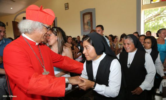San Rafael del Sur concluye sus fiestas patronales con alegre visita del Cardenal Leopoldo Brenes