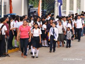 Apertura en Nicaragua del Ciclo Escolar 2024 “Bendiciones y Victorias”