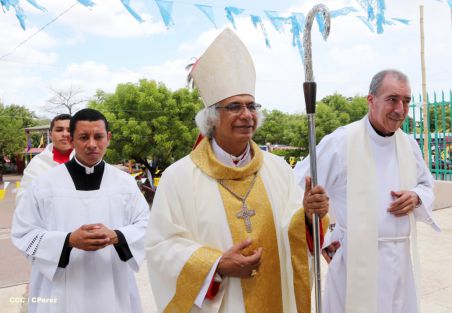 San Rafael del Sur concluye sus fiestas patronales con alegre visita del Cardenal Leopoldo Brenes