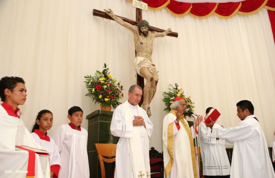 San Rafael del Sur concluye sus fiestas patronales con alegre visita del Cardenal Leopoldo Brenes