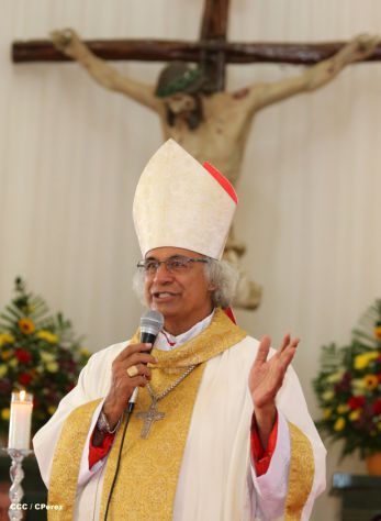 San Rafael del Sur concluye sus fiestas patronales con alegre visita del Cardenal Leopoldo Brenes