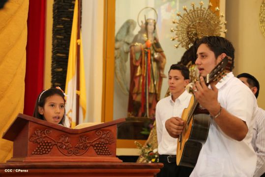 San Rafael del Sur concluye sus fiestas patronales con alegre visita del Cardenal Leopoldo Brenes
