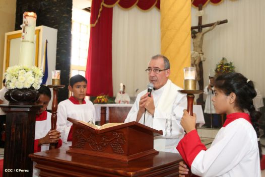 San Rafael del Sur concluye sus fiestas patronales con alegre visita del Cardenal Leopoldo Brenes