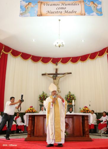San Rafael del Sur concluye sus fiestas patronales con alegre visita del Cardenal Leopoldo Brenes
