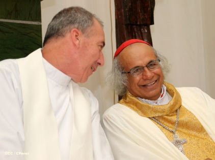 San Rafael del Sur concluye sus fiestas patronales con alegre visita del Cardenal Leopoldo Brenes