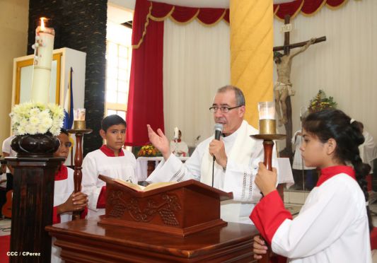 San Rafael del Sur concluye sus fiestas patronales con alegre visita del Cardenal Leopoldo Brenes