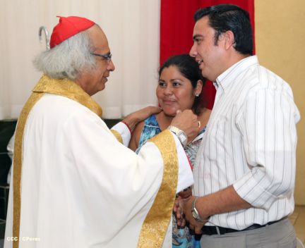 San Rafael del Sur concluye sus fiestas patronales con alegre visita del Cardenal Leopoldo Brenes