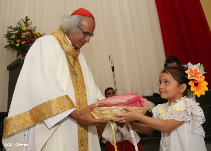 San Rafael del Sur concluye sus fiestas patronales con alegre visita del Cardenal Leopoldo Brenes