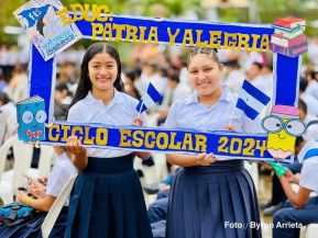 Apertura en Nicaragua del Ciclo Escolar 2024 “Bendiciones y Victorias”