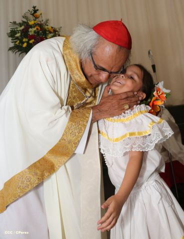 San Rafael del Sur concluye sus fiestas patronales con alegre visita del Cardenal Leopoldo Brenes