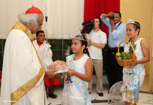 San Rafael del Sur concluye sus fiestas patronales con alegre visita del Cardenal Leopoldo Brenes