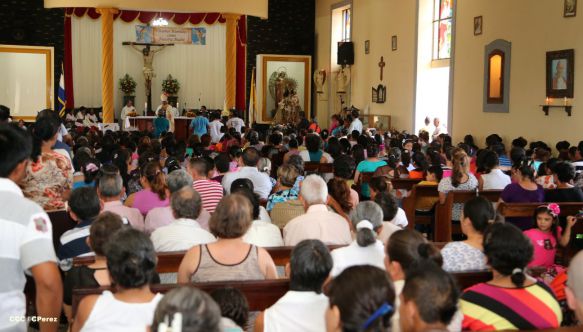 San Rafael del Sur concluye sus fiestas patronales con alegre visita del Cardenal Leopoldo Brenes
