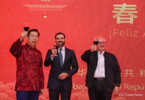 Celebración de la llegada del Año Nuevo Chino 2024 en Nicaragua