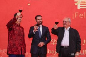 Celebración de la llegada del Año Nuevo Chino 2024 en Nicaragua