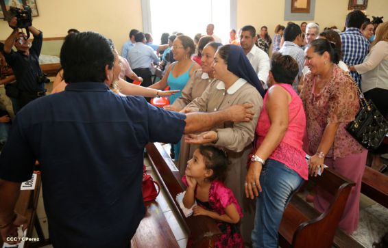 San Rafael del Sur concluye sus fiestas patronales con alegre visita del Cardenal Leopoldo Brenes