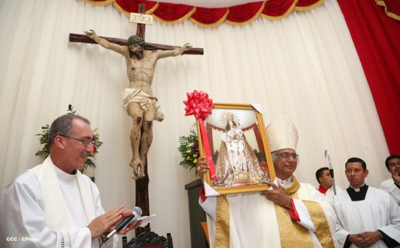 San Rafael del Sur concluye sus fiestas patronales con alegre visita del Cardenal Leopoldo Brenes