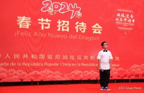 Celebración de la llegada del Año Nuevo Chino 2024 en Nicaragua