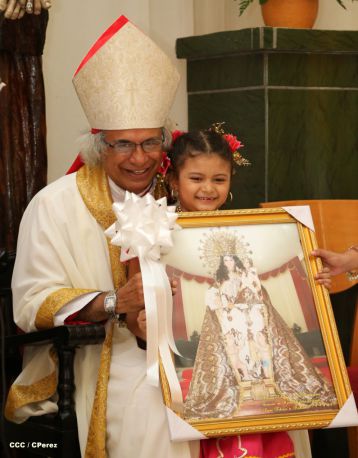 San Rafael del Sur concluye sus fiestas patronales con alegre visita del Cardenal Leopoldo Brenes