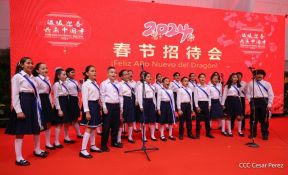 Celebración de la llegada del Año Nuevo Chino 2024 en Nicaragua