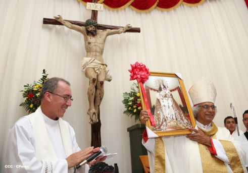 San Rafael del Sur concluye sus fiestas patronales con alegre visita del Cardenal Leopoldo Brenes