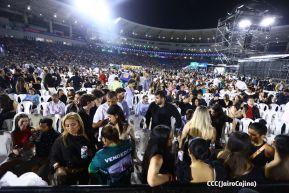 Concierto de Luis Miguel en el Estadio Nacional Soberanía de Managua