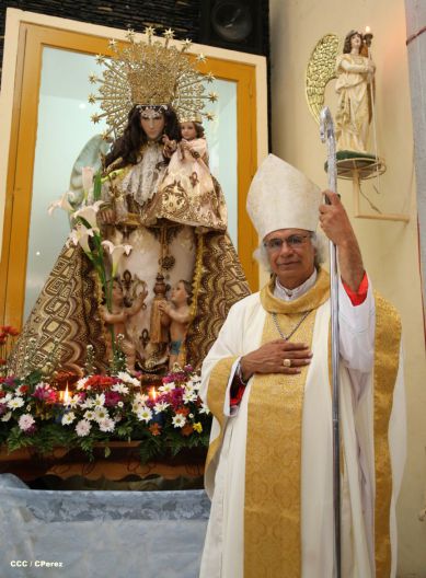 San Rafael del Sur concluye sus fiestas patronales con alegre visita del Cardenal Leopoldo Brenes