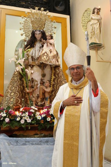 San Rafael del Sur concluye sus fiestas patronales con alegre visita del Cardenal Leopoldo Brenes