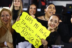 Concierto de Luis Miguel en el Estadio Nacional Soberanía de Managua