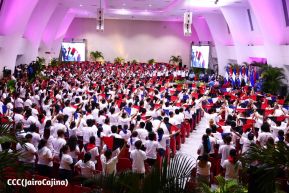 Acto en conmemoración al Tránsito a la Inmortalidad de Augusto C. Sandino