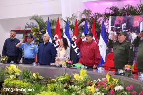 Acto en conmemoración al Tránsito a la Inmortalidad de Augusto C. Sandino