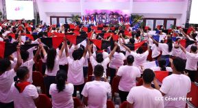 Acto en conmemoración al Tránsito a la Inmortalidad de Augusto C. Sandino