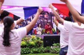 Acto en conmemoración al Tránsito a la Inmortalidad de Augusto C. Sandino