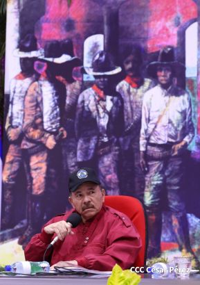 Acto en conmemoración al Tránsito a la Inmortalidad de Augusto C. Sandino