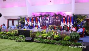 Acto en conmemoración al Tránsito a la Inmortalidad de Augusto C. Sandino