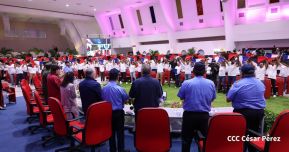 Acto en conmemoración al Tránsito a la Inmortalidad de Augusto C. Sandino