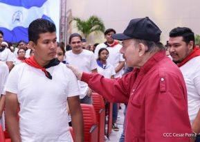 Acto en conmemoración al Tránsito a la Inmortalidad de Augusto C. Sandino