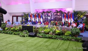 Acto en conmemoración al Tránsito a la Inmortalidad de Augusto C. Sandino