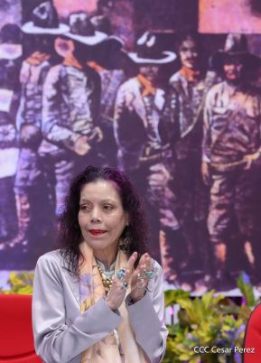 Acto en conmemoración al Tránsito a la Inmortalidad de Augusto C. Sandino